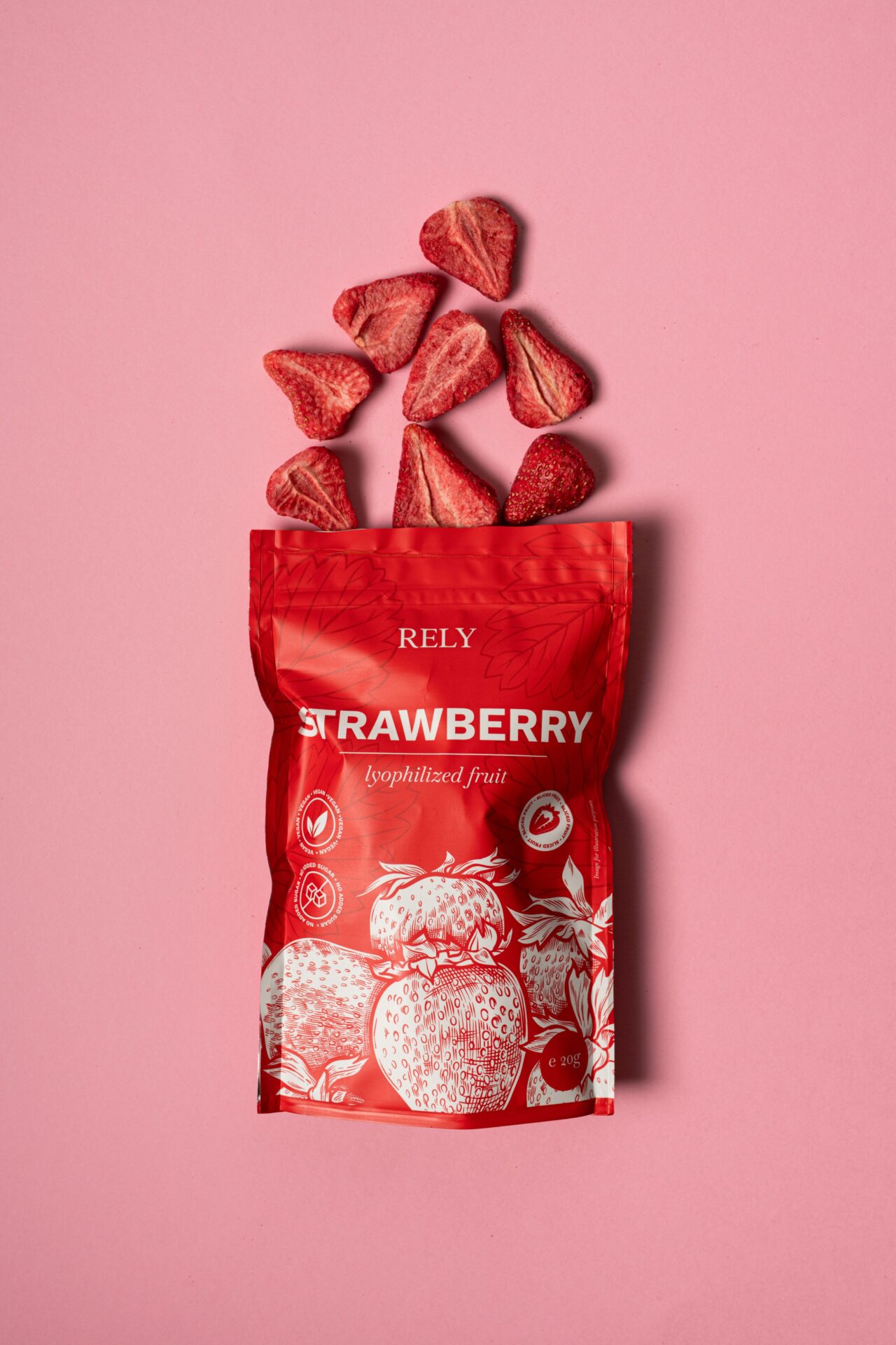 Liofilizált Szeletelt Eper - Image 2