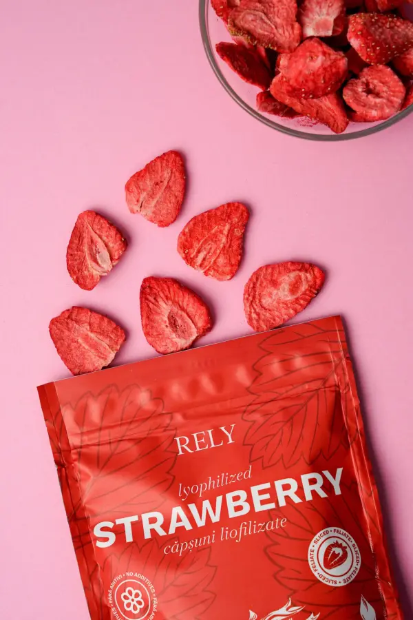 Freeze-dried Strawberry slices - Rely