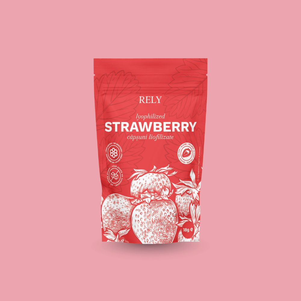 Liofilizált Szeletelt Eper